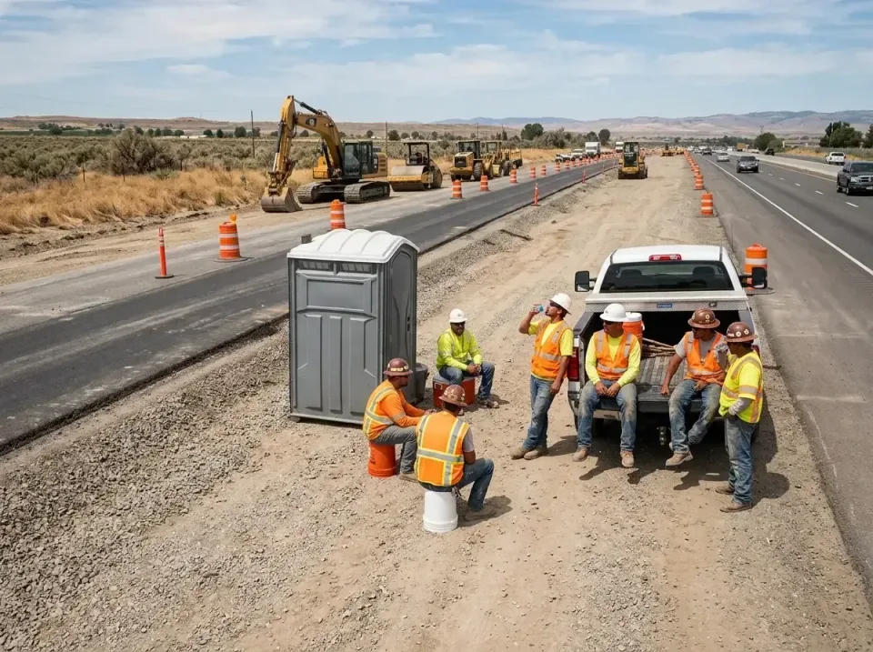 highway-road-construction-crew-007 — frequently asked questions, Porta Potty and Restroom Rentals in Gonzales, CA